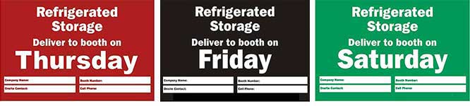 GPFS label for Thursday, Friday and Saturday